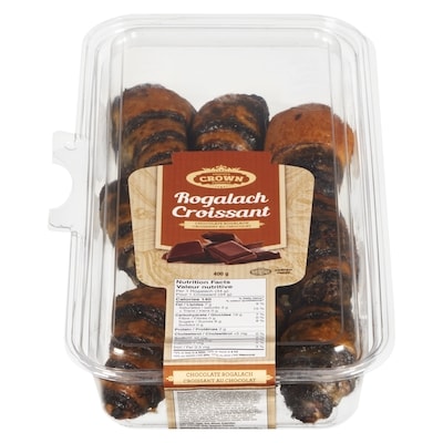 Crown Chocolate Rogalach 400 g, $1.62/100g