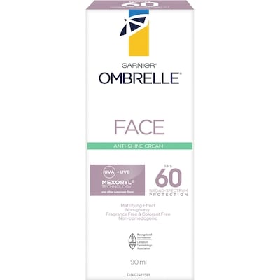 Garnier Anti-Shine Cream Face Spf 60 90 ml, $23.32/100ml