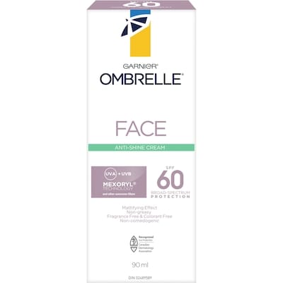 Garnier Crème anti-brillance visage fps 60 90 ml, 23,32 $/100ml