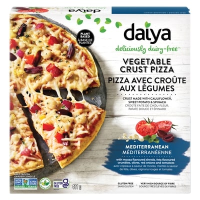 Daiya Mediterranean Vegetable Crust Pizza 411 g, $2.67/100g