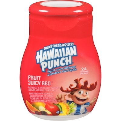 Hawaiian Punch Aromatisant eau liquide, punch aux fruits rouges 48 ml, 10,40 $/100ml