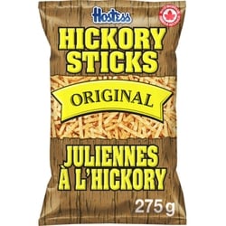 Hostess Juliennes à l'hickory Hostess Juliennes de pommes de terre Saveur Original 275g 275 g, 1,82 $/100g