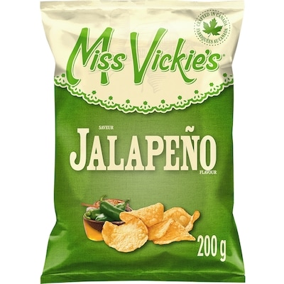 Miss Vickie’s Croustilles cuites à la marmite Saveur Jalapeño 200g 200 g, 2,75 $/100g