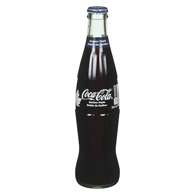 Coca-Cola Naturally Flavoured Cola Quebec   4x355.0 ml, $0.60/100ml