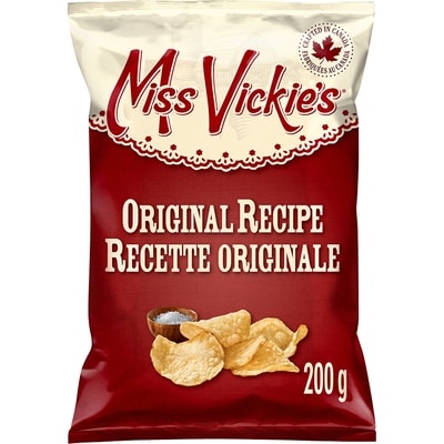 Miss Vickie’s Croustilles cuites à la marmite Recette originale 200 g, 2,50 $/100g