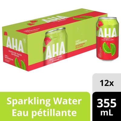 AHA Seltzer Pastèque au citron vert Fridge Pack Cannettes 12x355.0 ml, 0,16 $/100ml