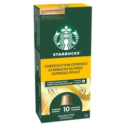 Starbucks By Nespresso Blonde Espresso Roast Coffee Capsules - 53