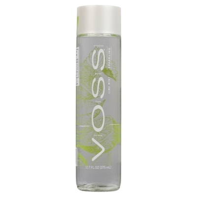 Voss Sparkling Water, Lime Mint 375 ml, $0.66/100ml