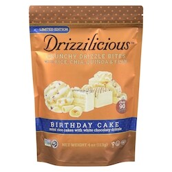 Drizzilicious Birthday Cake Limited Edition Crunchy Drizzle Bites
