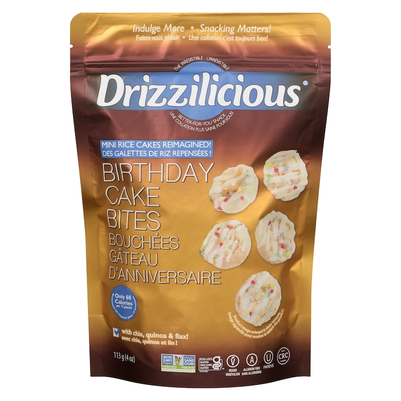 Birthday Cake Limited Edition Crunchy Drizzle Bites