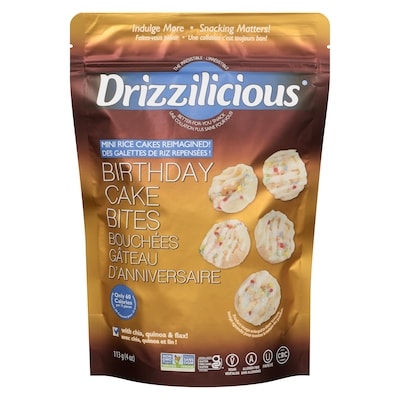 Drizzilicious DRIZZILICIOUS BIRTHDAY CAKE 113 g, 4,24 $/100g