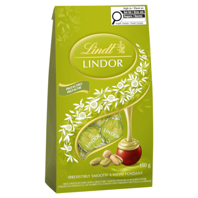 Lindt LINDOR Pistachio Milk Chocolate Truffles Bag 150 g, $6.66/100g