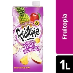 Fruitopia Fruit Juice Intégration des fruits Carton 1 l, 0,20 $/100ml