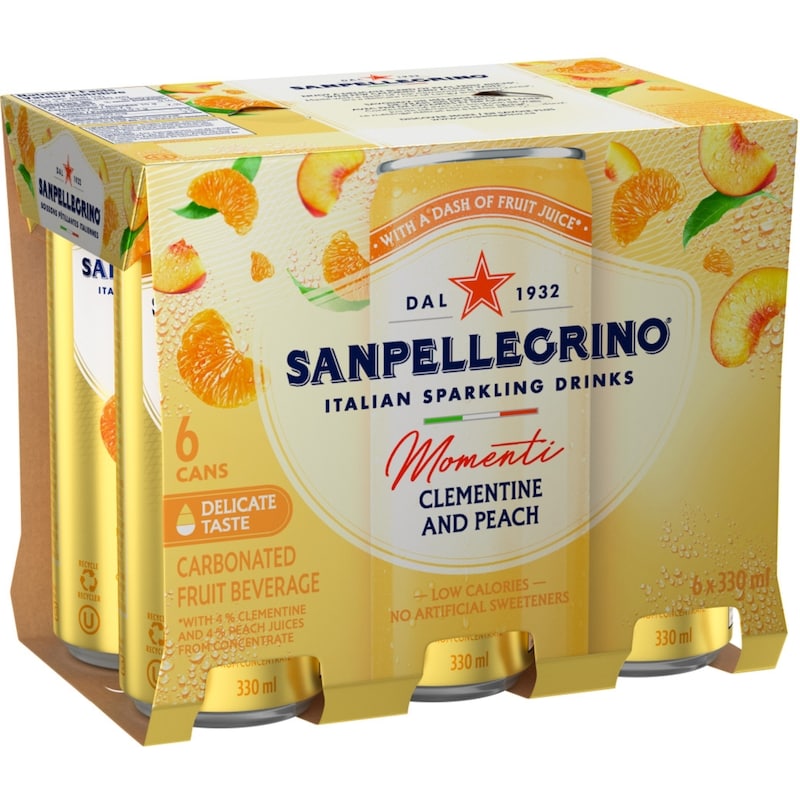 Sparkling Drink Clementine & Peach