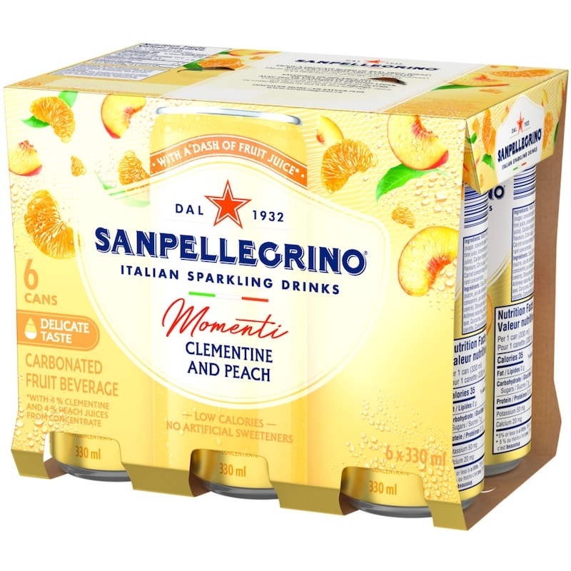 Sparkling Drink Clementine & Peach