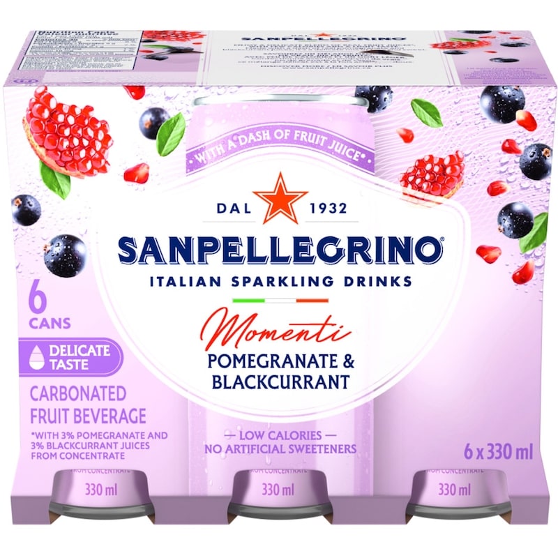 Sparkling Drink Pomegranate & Blackcurrant