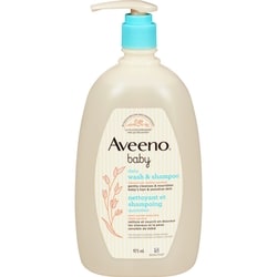 Aveeno Gel pour cheveux et corps pour bébés, avec extrait d'avoine. Doux et sans parabènes. 975 ml, 2,46 $/100ml
