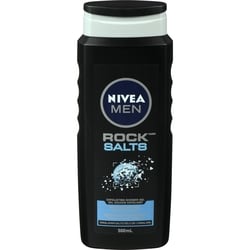 Nivea Rock Salts Exfoliating Shower Gel 500 ml, $1.20/100ml