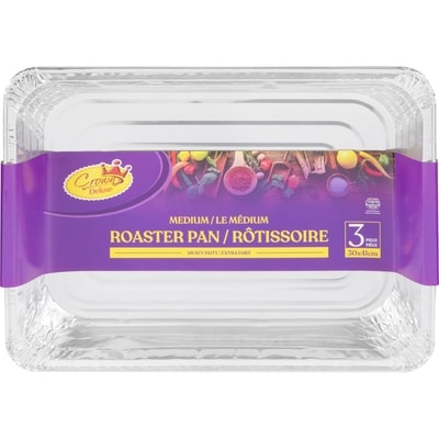 Crown Roaster Pan Medium Heavy Duty 1 ea, $5.29/1ea