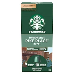 By Nespresso Pike Place Roast Coffee Capsules