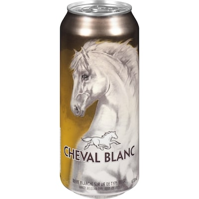 Cheval blanc Beer (ID required at pick-up) 473 ml, $0.70/100ml