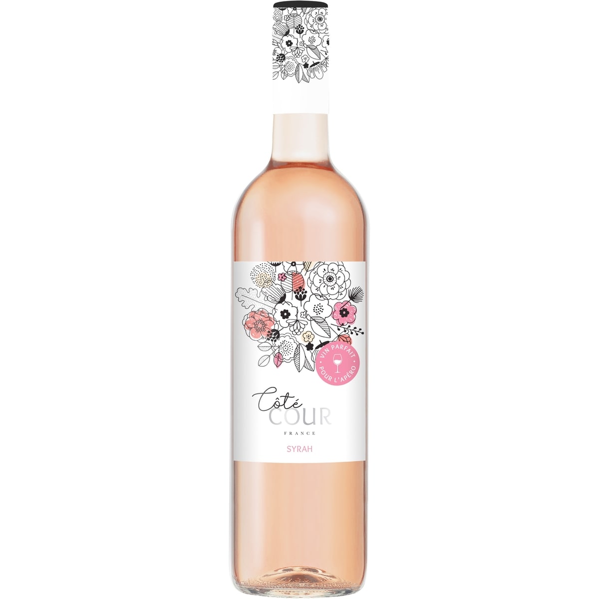 Cote Cour Vin rosé Syrah (Pièce d’identité requise au moment du ramassage) 750 ml, 1,93 $/100ml