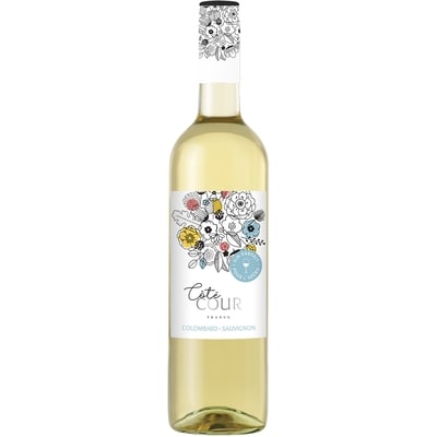 Cote Cour Colombard - Sauvignon White Wine (ID required at pick-up) 750 ml, $1.93/100ml
