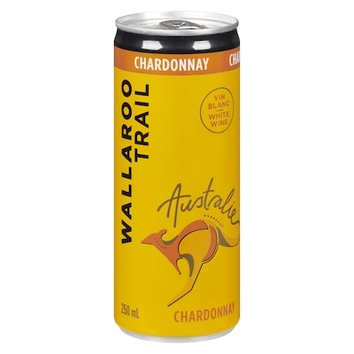 Wallaroo Trail Wallaroo Trail Chardonnay can Vin Blanc (Pièce d’identité requise au moment du ramassage) 250 ml, 1,60 $/100ml