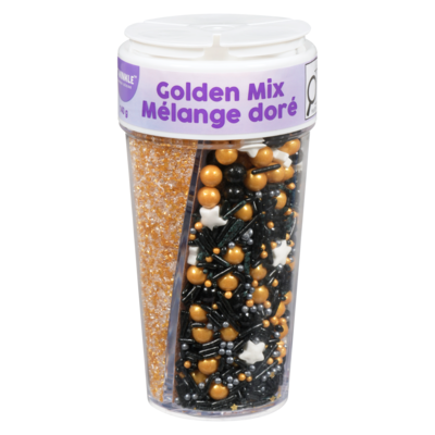 Twinkle Baker Décor Mélange Doré Triple Distributeur 140 g, 3,56 $/100g