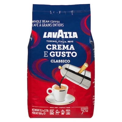 Lavazza Crema Gusto Beans 1 kg, $2.40/100g