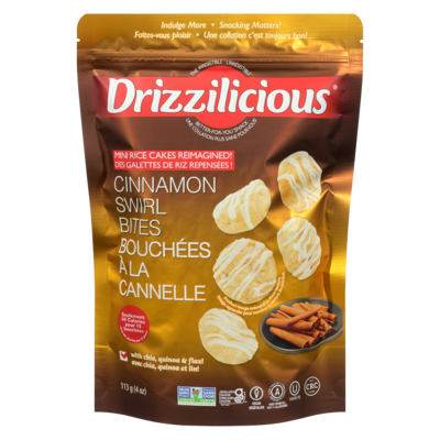 Drizzilicious Cinnamon Swirl Bites 113 g, $5.30/100g