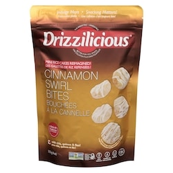 Drizzilicious Bouchées de tourbillon à la cannelle 113 g, 4,87 $/100g