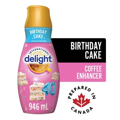 International Delight Coffee Creamer, Birthday Cake, Limited Edition 946 ml, $0.79/100ml