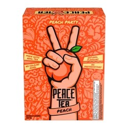 Peace Tea Iced Tea Peach Party Cans - 12x341.0 ml | No Frills Online