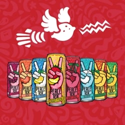 Peace Tea Iced Tea Peach Party Cans - 12x341.0 ml | No Frills Online