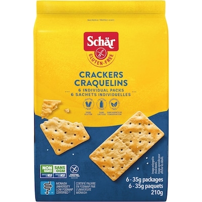 Schar Schr Craquelins Sans Gluten 210 g, 3,95 $/100g