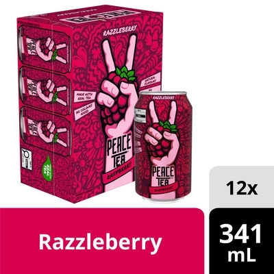 Peace Tea Iced Tea Razzleberry Cans 12x341.0 ml, $0.22/100ml