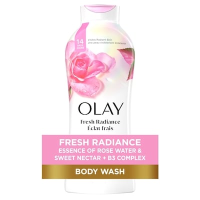 Olay Body Wash, Rose Sweet Nectar 650 ml, $1.82/100ml