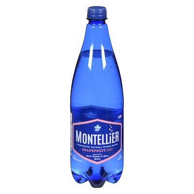 Montellier Grapefruit Sparkling Water 1 l, $0.18/100ml