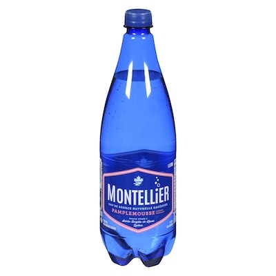 Montellier Montellier Eau Pamplemousse 1 l, 0,18 $/100ml