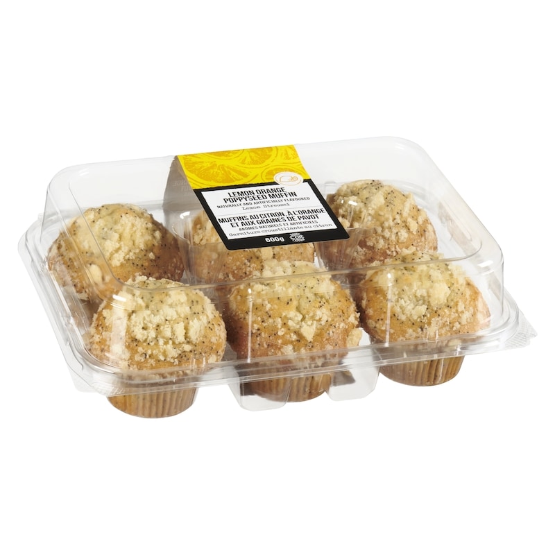 Lemon Orange Poppyseed Muffins