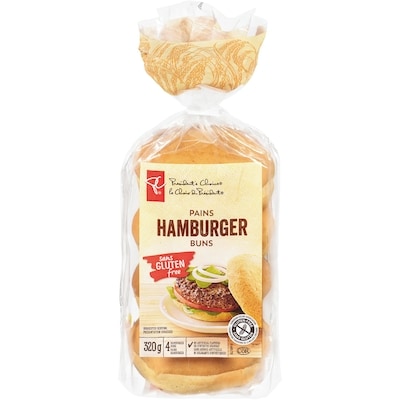 le Choix du Président Pains à burger sans gluten 80 g, 1,97 $/100g