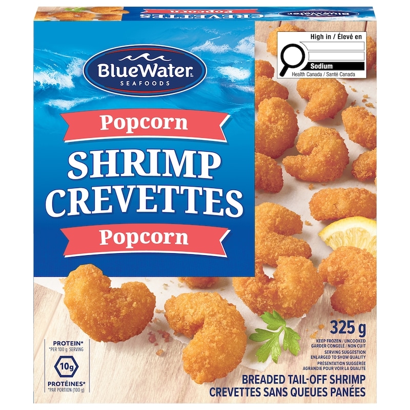BlueWater Seafoods Popcorn Shrimp - 325 g | Zehrs