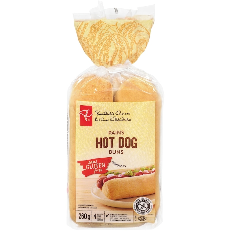Gluten Free Hot Dog Buns