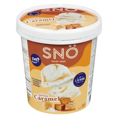 SNO Salted Caramel Dulce De La Lichée Frozen Dessert 500 ml, $1.40/100ml