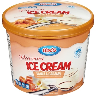 abes Ice Cream Vanilla Caramel 1.65 l, $0.91/100ml