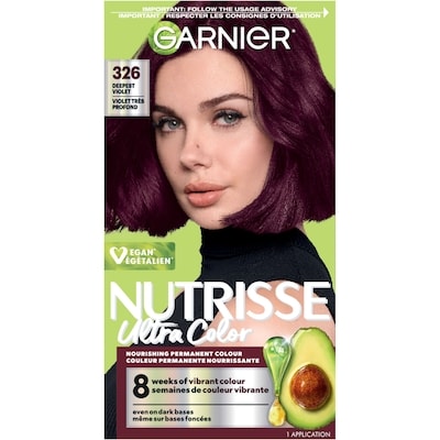 Garnier Nutrisse Ultra Color Coloration Permanente, Violet Très Profond 1 ea, 12,99 $/1ch