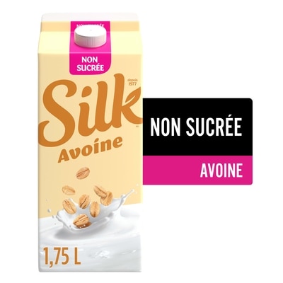 Silk Boisson à l’avoine, non sucré 1.75 l, 0,30 $/100ml