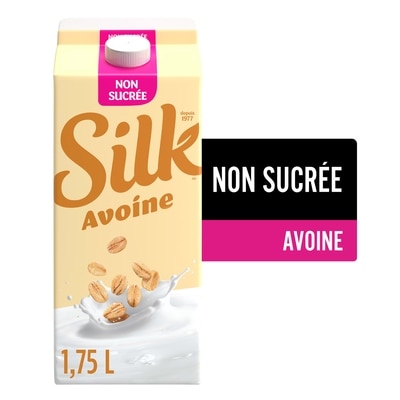 Silk Oat, boisson à l’avoine, non sucré 1.75 l, 0,21 $/100ml