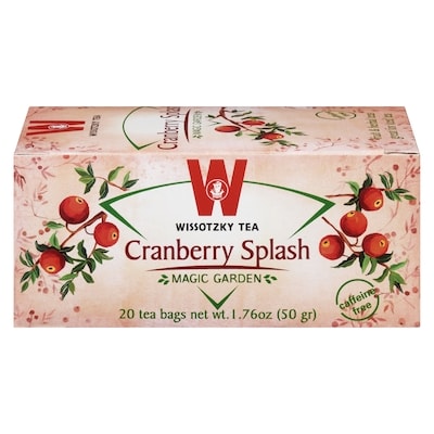 Wissotzky Magic Garden Fruit & Herbal Teas Cranberry Splash 44 g, $11.34/100g